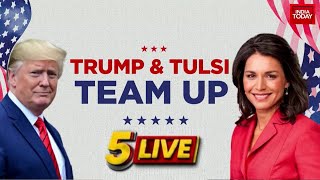 5ive Live With Shiv Aroor: After Musk And Ramaswamy, Tulsi Gabbard Joins Team Trump 2.0 |India Today