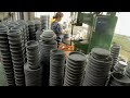 The process of making various bowls with interesting technology. Korean kitchenware factories