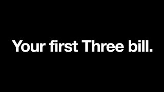 Your first Three bill | Understand your first bill (Explained) | Support on Three