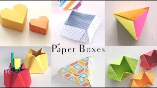 DIY Paper Boxes