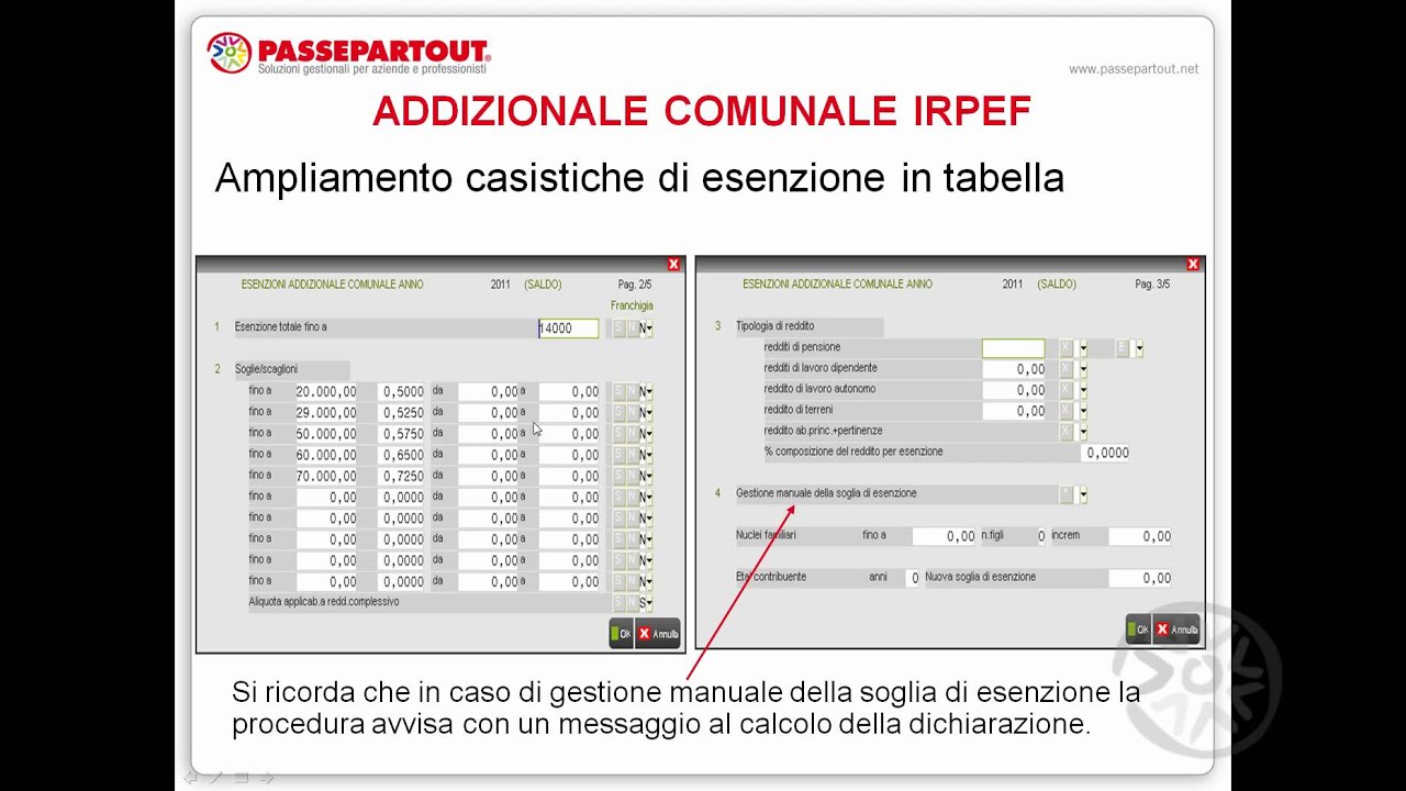 Addizionale Comunale IRPEF - YouTube