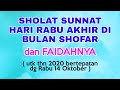 #102 SHOLAT SUNNAT RABU TERAKHIR BULAN SHOFAR (REBO WEKASAN)