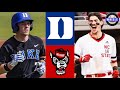 #9 Duke vs NC State (INCREDIBLE!) | Games 1 & 2 | 2024 College Baseball Highlights