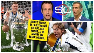 REAL MADRID CAMPEÓN Modric y Kroos, los mejores medios de la historia ¿de acuerdo? | SportsCenter