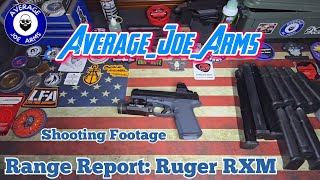 Ruger RXM Range Report \u0026 Shooting footage