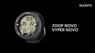 Suunto Zoop Novo \u0026 Vyper Novo - How to set time and date