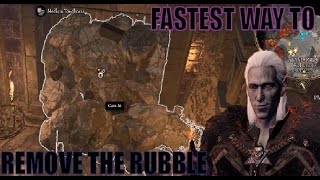 FASTEST WAY TO REMOVE THE CAVE-IN RUBBLE! - How to find explosives and free Nere (Baldur's Gate 3)