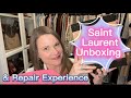 Saint Laurent Camera/Shoulder Bag Unboxing Video & Repair Experience