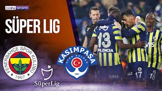 Fenerbahce vs Kasimpasa | SÜPER LIG HIGHLIGHTS | 1/29/2023 | beIN SPORTS USA