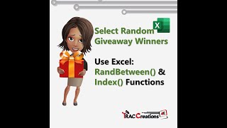 How to use Excel RANDBETWEEN and INDEX Functions for random values