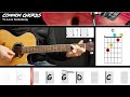 To Love Somebody (ver2) - Bee Gees | GUITAR LESSON | Common Chords