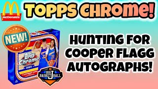 *FIRST LOOK!* 2024 McDonald’s All American Game Topps Chrome Basketball Hobby Box Break! 🔥