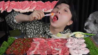 등골\u0026차돌박이\u0026순살양념게장의 조합 ❤Mukbang