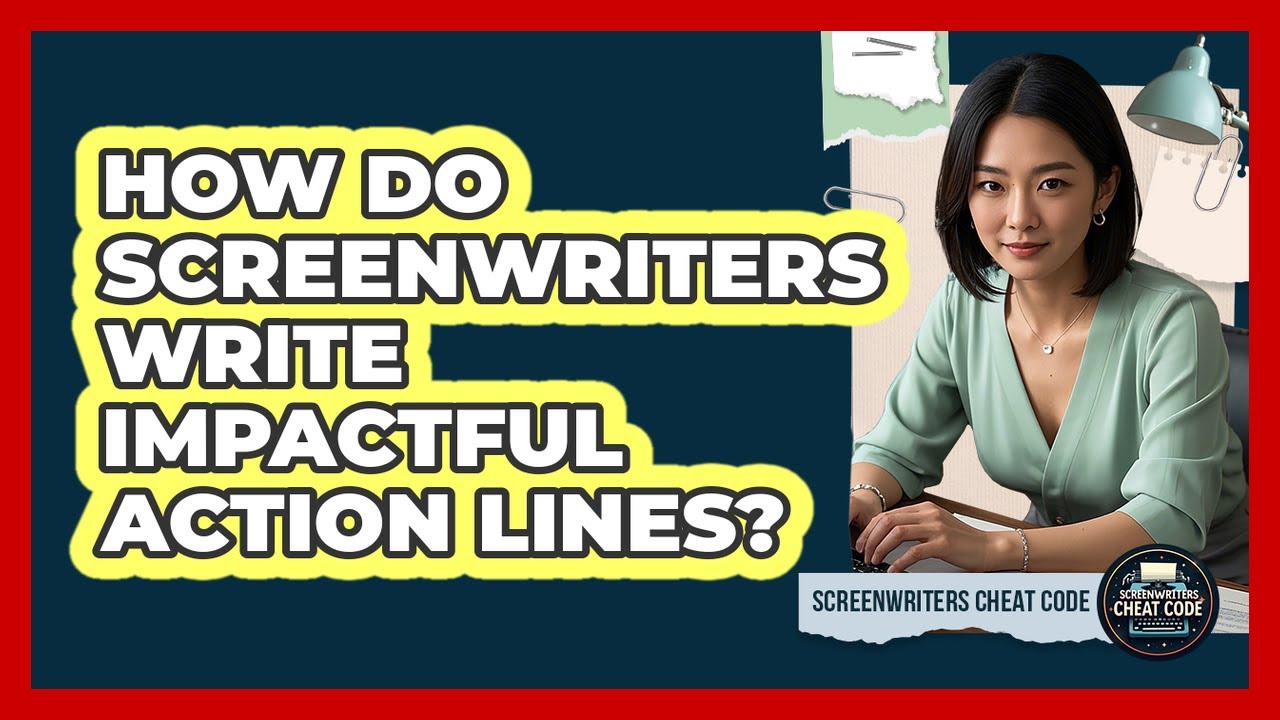 How Do Screenwriters Write Impactful Action Lines Screenwriter S