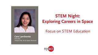 Explainer Alumni Spotlight – Cara, STEM Education