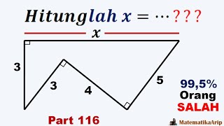 Awas Terjebak - Masalah Soal Geometri yang Membuat Orang Gagal dalam Menjawabnya