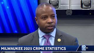 Milwaukee officials present 2025 crime numbers