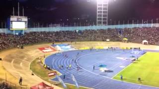 Gibson Relays 2015 Masters 4x100m.