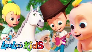 She'll be Coming Round the Mountain  -  LooLoo Kids Nursery Rhymes for Kids