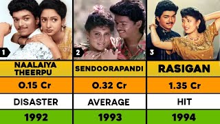 Actor VIJAY THALAPATHY Evolution 1992 to 2024 #trending #popular #indianactor