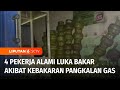 Pangkalan Gas Elpiji di Depok Terbakar Hebat, 4 Pekerja Alami Luka Bakar | Liputan 6