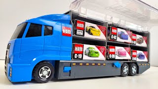 Cars Tomica \u0026 Cleaning Convoy | Introduction of miniature car out of the box