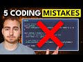 5 Nooby Coding Mistakes You NEED To Avoid