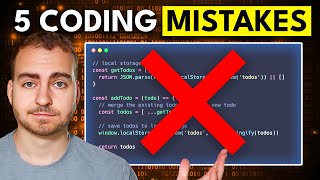 5 Nooby Coding Mistakes You NEED To Avoid