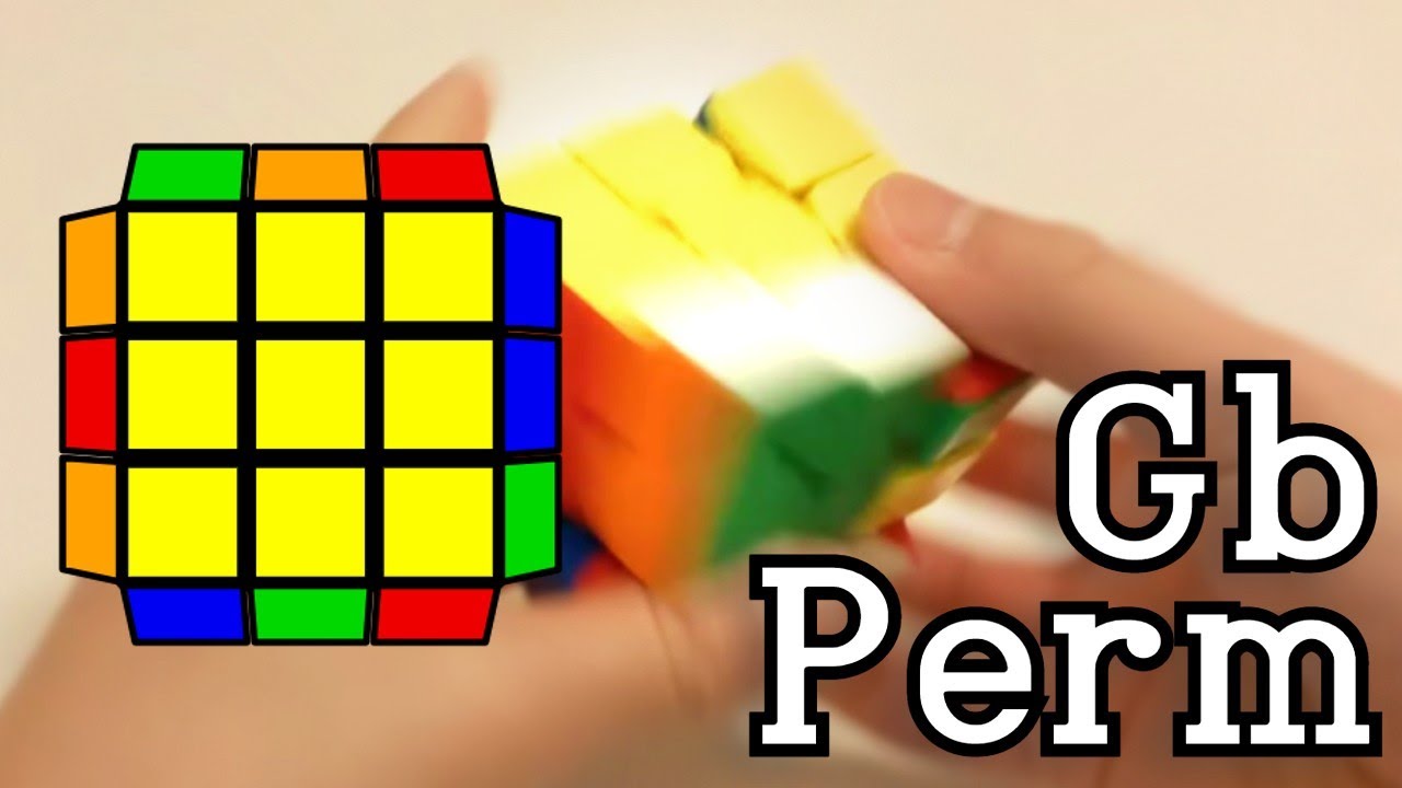 The Fastest Gb Perm Algorithms! | 3x3 Rubik's Cube PLL Tutorial - YouTube