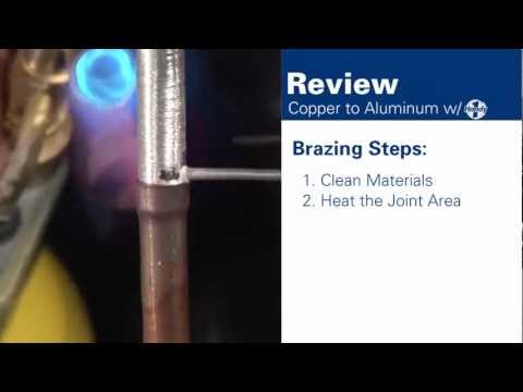 How to Braze Aluminum to Copper How to Braze Aluminum to Copper