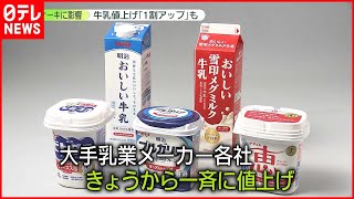 【11月から値上げ】牛乳生産者“エサ代高騰”で苦境に  ウクライナ情勢・円安の影響で…