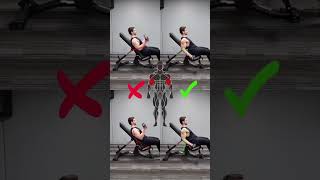 Common incline dumbbell curl Mistakes⚠️