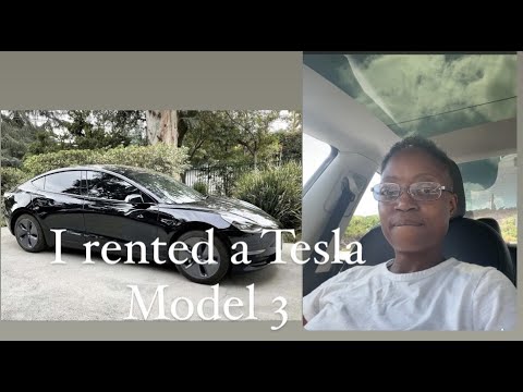 TESLA RENTAL/UBER HERTZ - YouTube