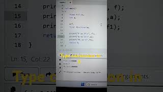 type conversion in C learn from basic concepts #cprogramming #code #coding #developer #engineering