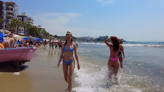 Kuşadası Ladies Beach, Kadınlar Denizi  l 2022 Turkey [4K HDR]