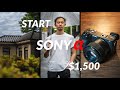 Sony A6600+Sony FE 50mm f/1.8 | Start Filmmaking/Photography Under $1,500