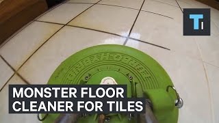 Monster floor cleaner for tiles