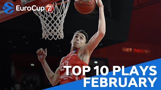 Top  10 Plays | February | 2021-22 7DAYS EuroCup