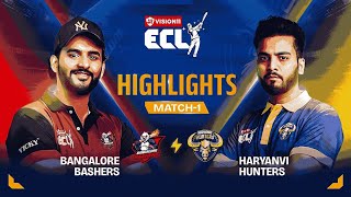 Bangalore Bashers vs Haryanvi Hunters | Match 1 Highlights | Abhishek Malhan vs Elvish Yadav | 2024.