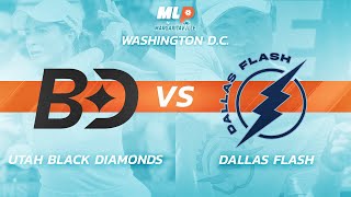 MLP D.C. 2024 | June 16 | Premier Level | Utah Black Diamonds vs. Dallas Flash