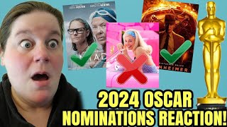 2024 OSCAR NOMINATIONS REACTION!!! Barbenheimer Continues To Dominate And Surprise!