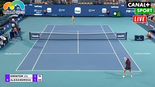 Swiatek vs Alexandrova Live Streaming | Miami Open 2024 | Ekaterina Alexandrova vs Iga Swiatek Live