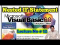 Nested if statement in visual basic