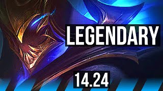 ZED vs VIKTOR (MID) | Legendary, 13/3/7 | KR Master | 14.24