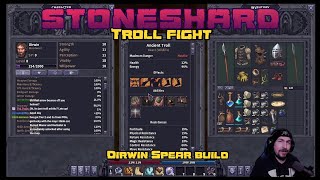 Dirwin Spear vs the Troll - Stoneshard - Patch 0.9.1.10