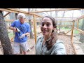 upgrading our backyard chicken coop automatic door tour