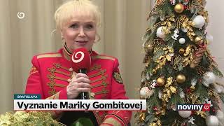 Vyznanie Mariky Gombitovej (Noviny TV JOJ, 2022)