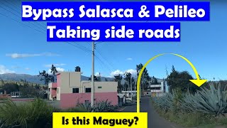 Driving in Ecuador: Salasaca to Pelileo