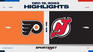 NHL Highlights | Flyers vs. Devils - December 19, 2023