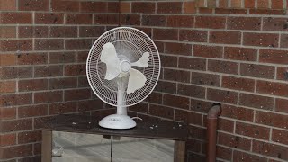 Smashing a Mistral M1245 Desk Fan